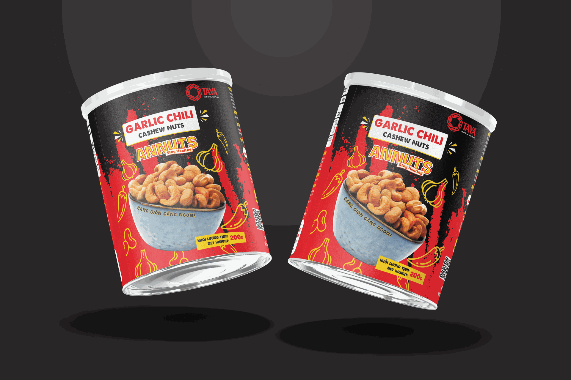 Chili Garlic Cashews Annuts